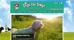 Desktop Screenshot of digsfordogs.uk.com